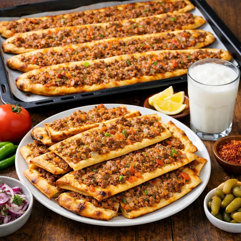 Evde Konya Usulü Etli Ekmek Tarifi