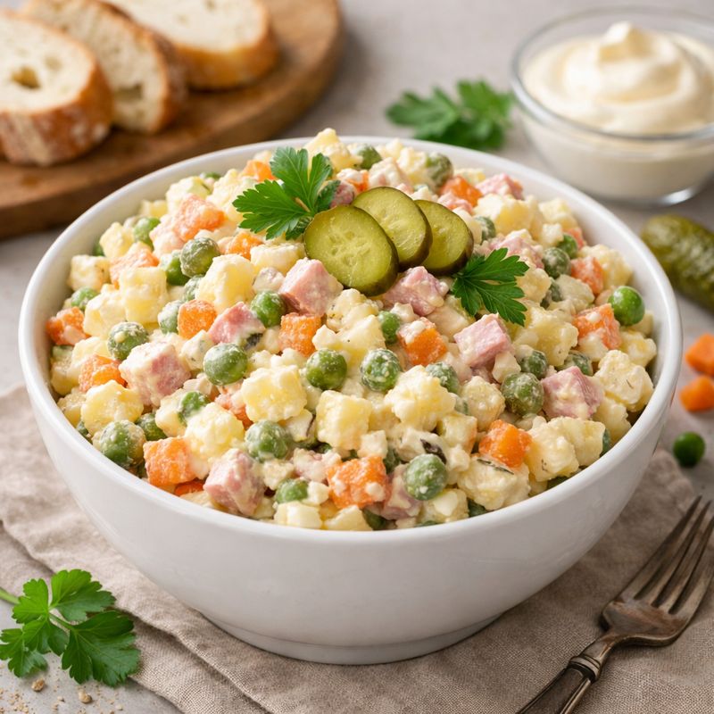 Klasik Rus Salatası Tarifi