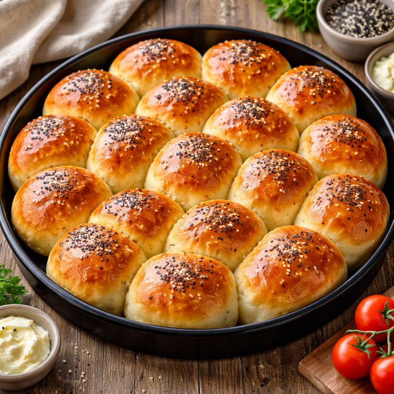Bayatlamayan Tepsi Poğaçası Tarifi