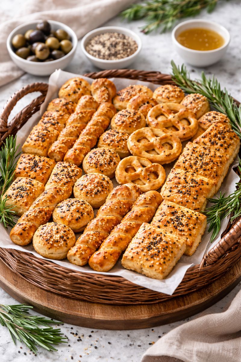 Pastane Usulü Tuzlu Kurabiye Tarifi 