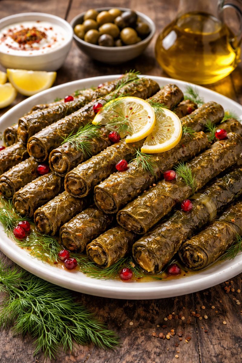 Zeytinyağlı Yaprak Sarma Tarifi
