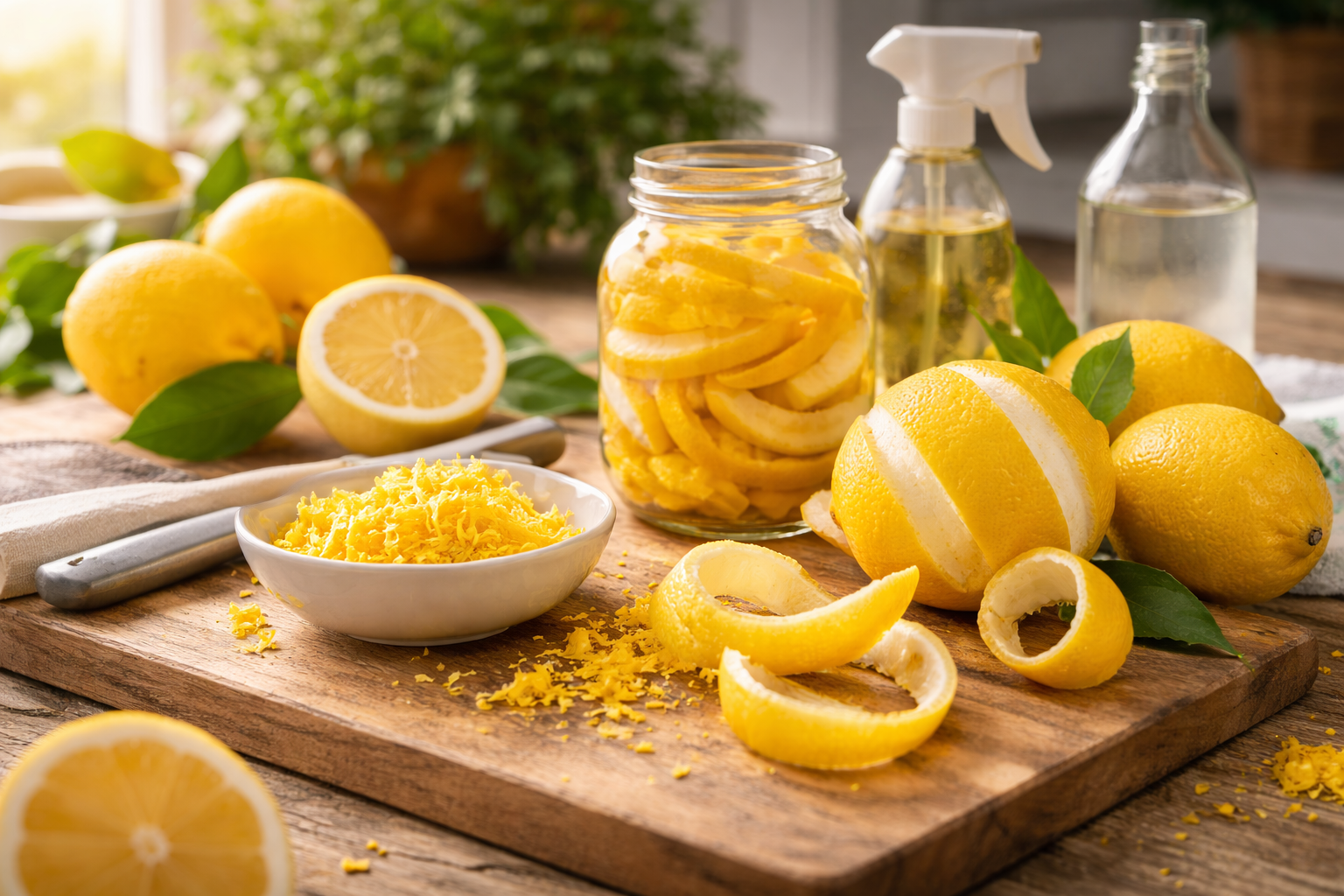 Limon Kabuğunu Çöpe Atmayın!